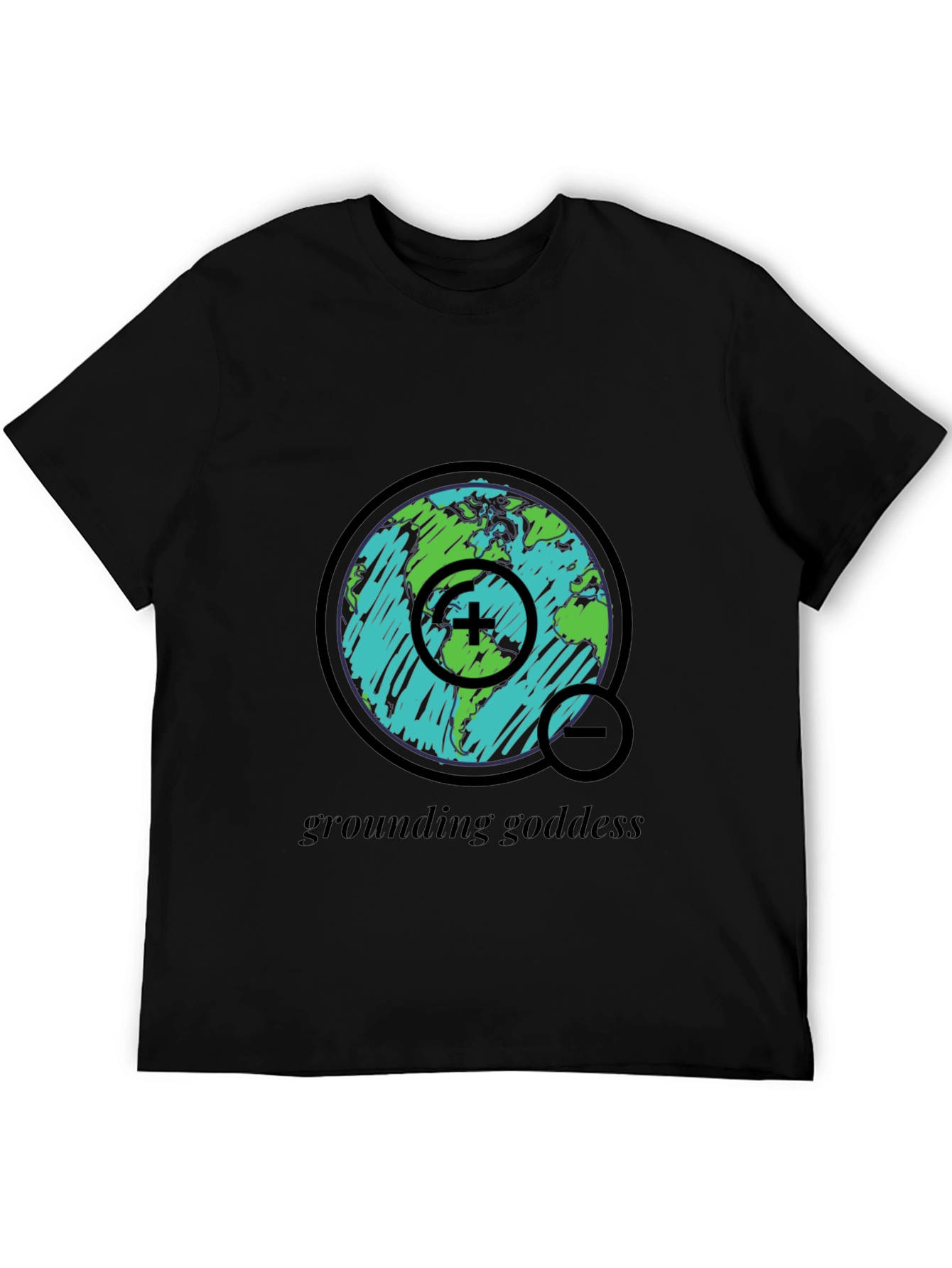 Grounding Goddess Earth Graphic Tee