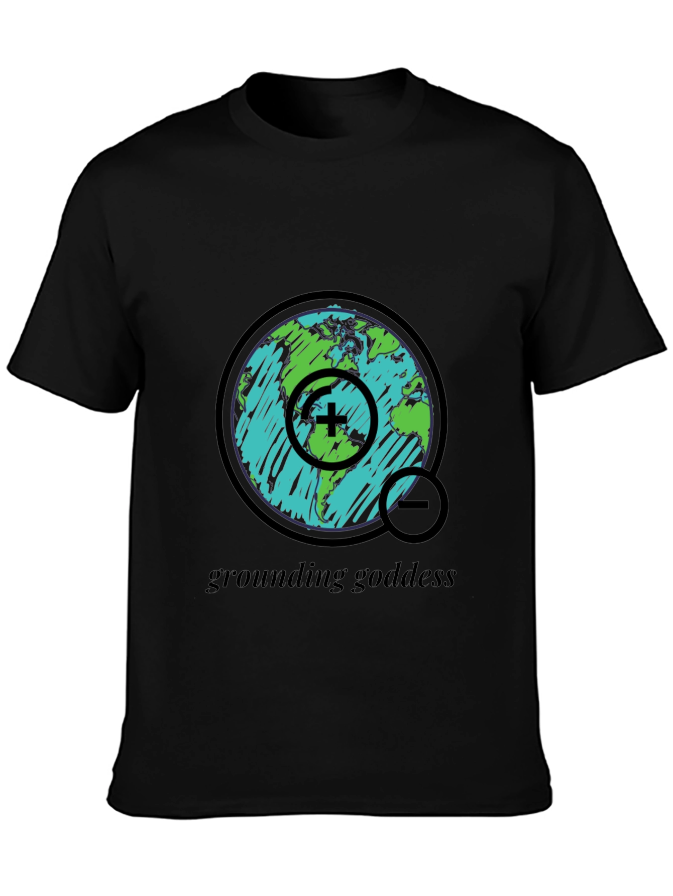 Grounding Goddess Earth Graphic Tee