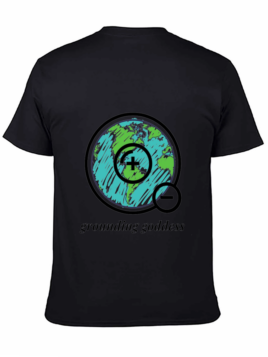 Grounding Goddess Earth Graphic Tee