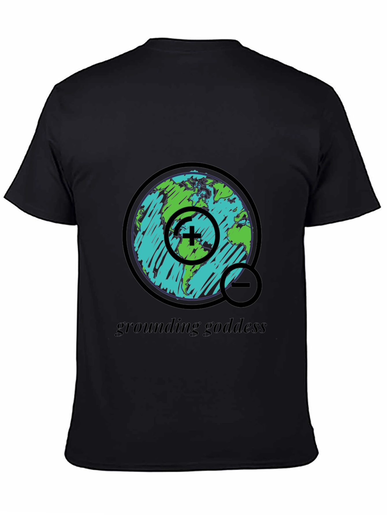 Grounding Goddess Earth Graphic Tee