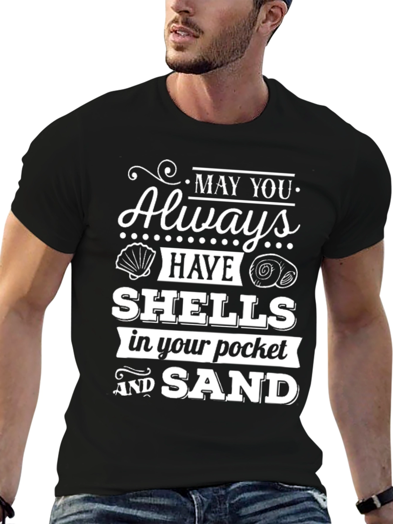 Beach Lover Graphic Tee - May You Always Have Shells!