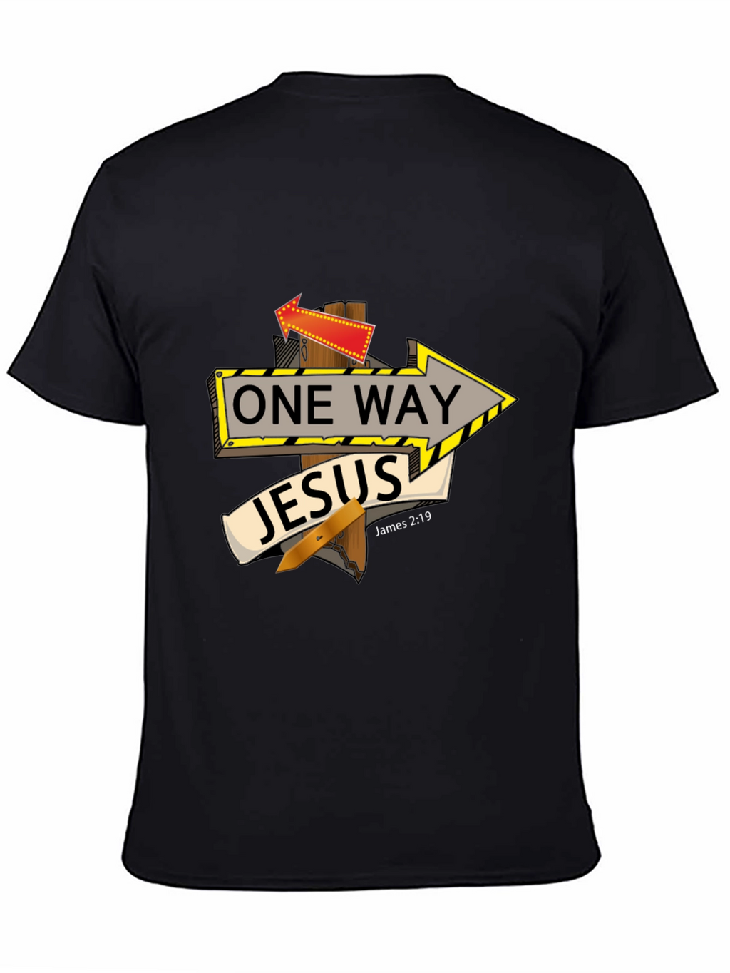 One Way Jesus Graphic T-Shirt