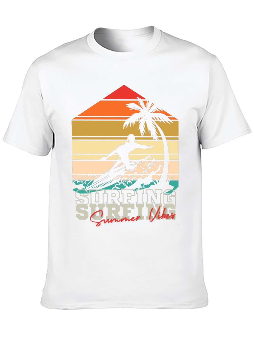 Retro Surfing Vibes T-Shirt
