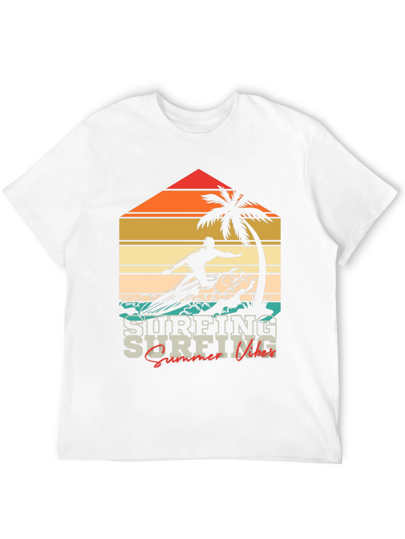 Retro Surfing Vibes T-Shirt