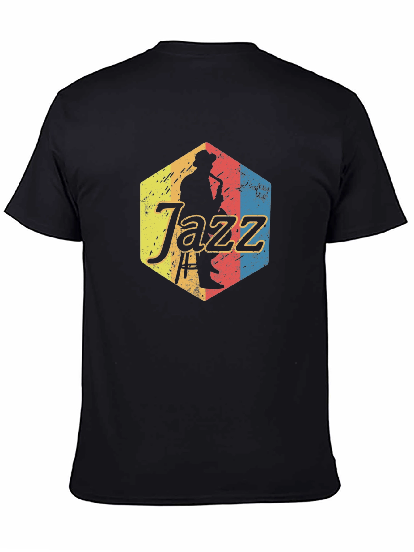 Vintage Jazz Musician Graphic Tee - Cool Retro Style