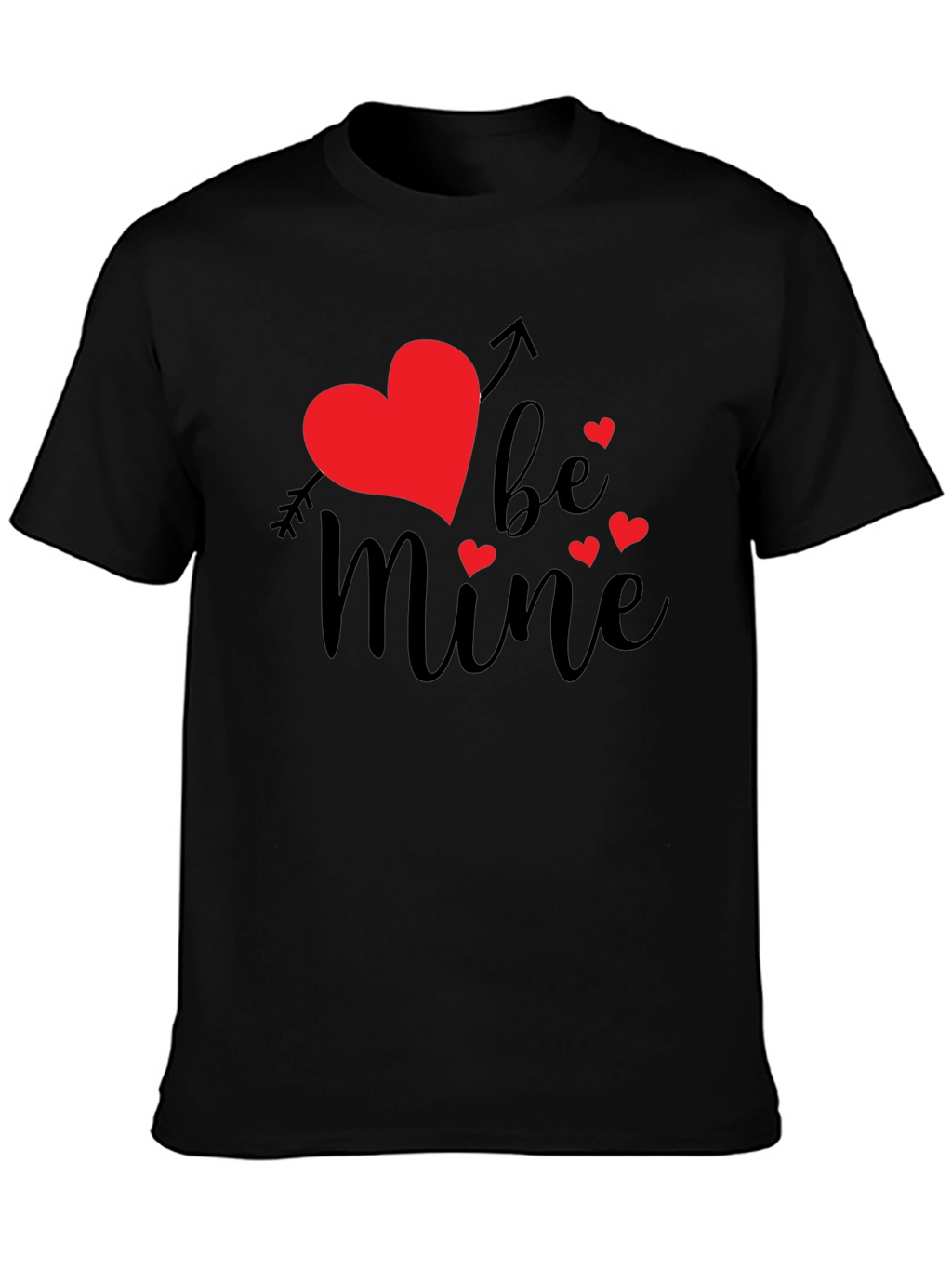 Be Mine Valentines Day Graphic Tee