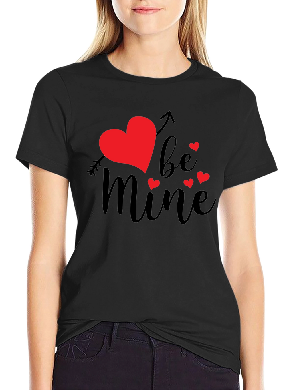Be Mine Valentines Day Graphic Tee