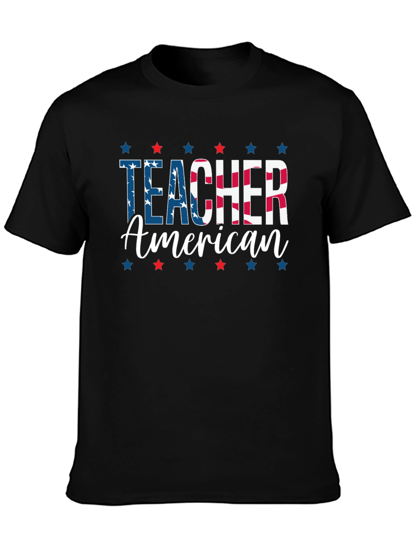American Teacher Patriotic T-Shirt