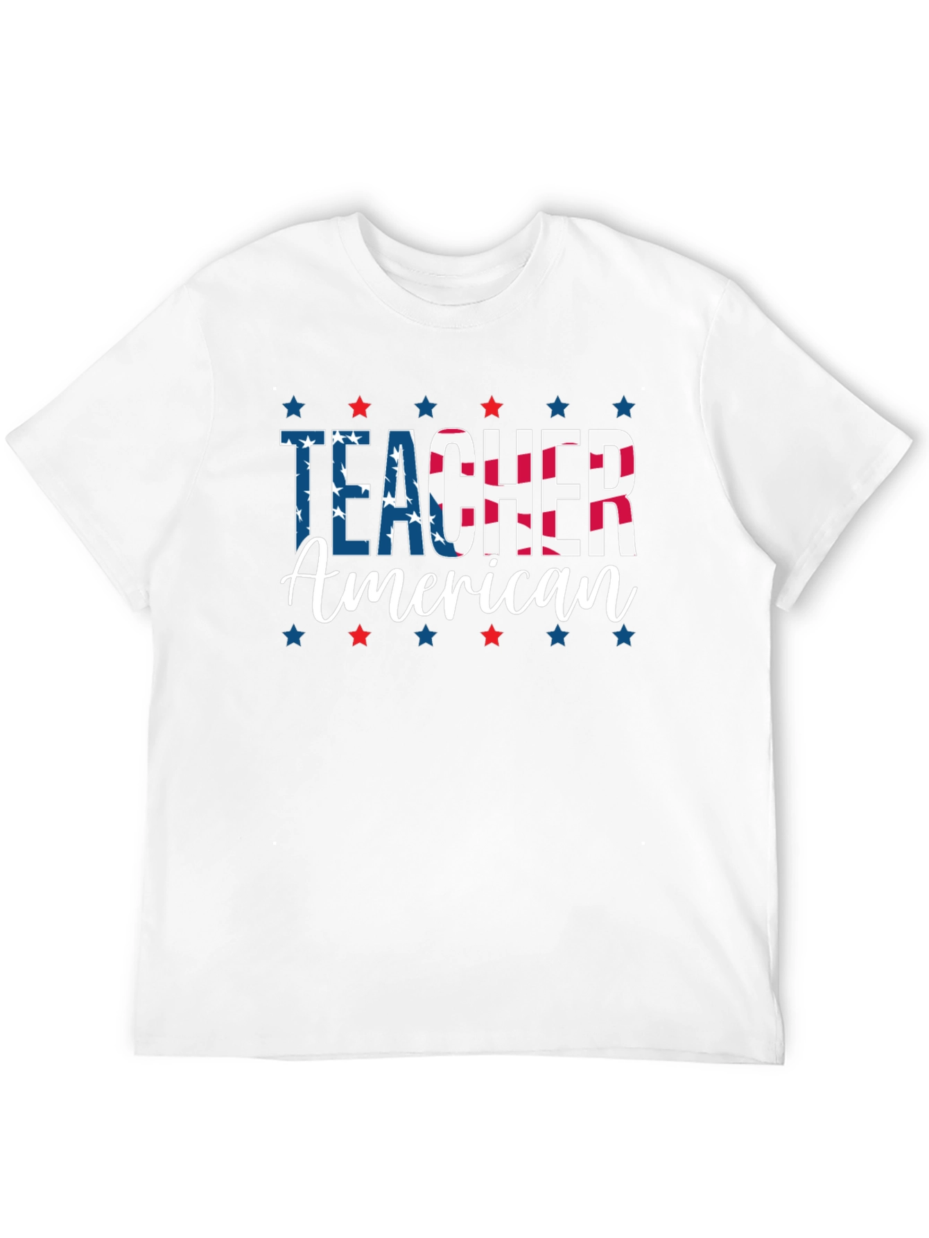 American Teacher Patriotic T-Shirt