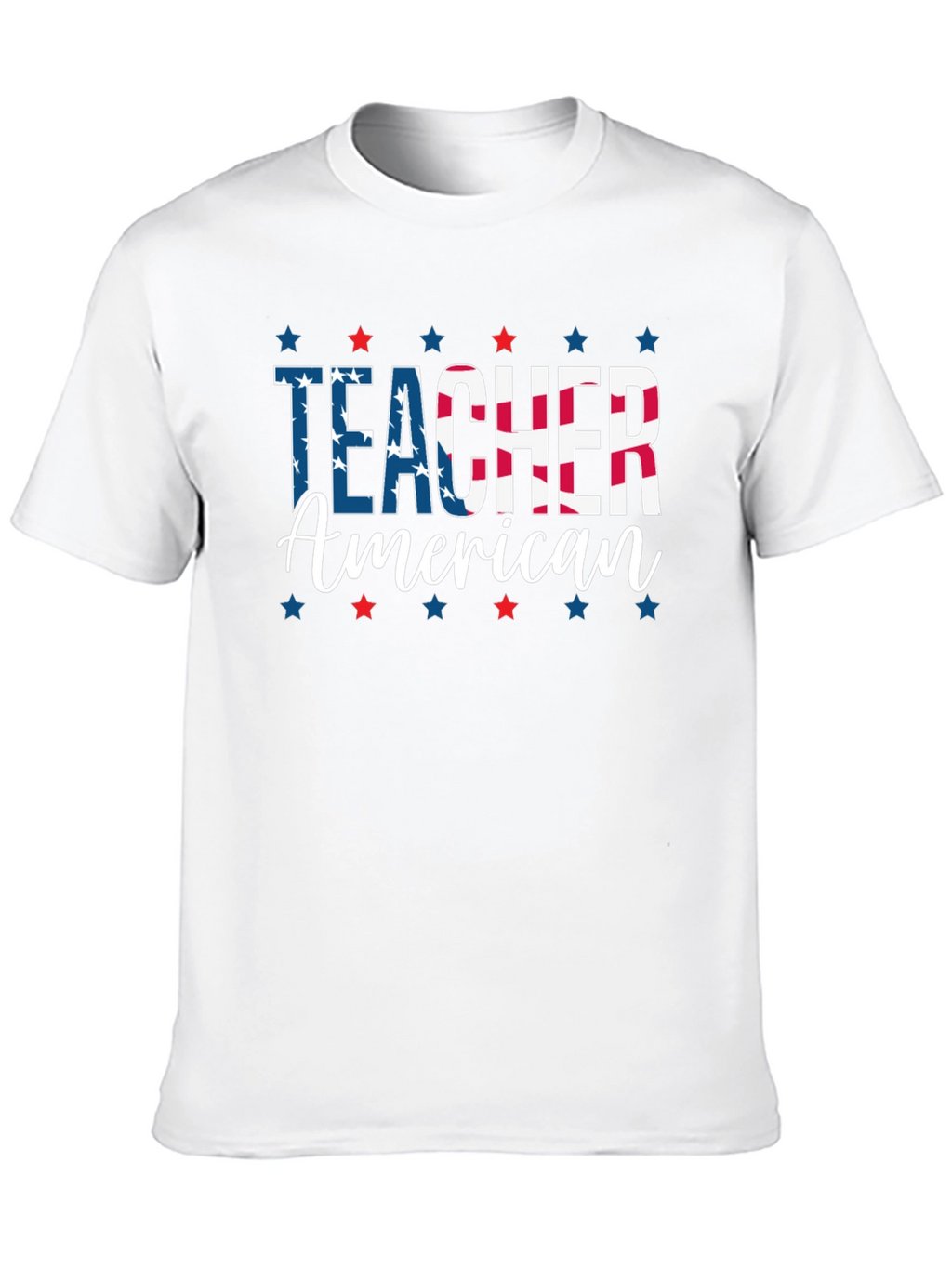 American Teacher Patriotic T-Shirt