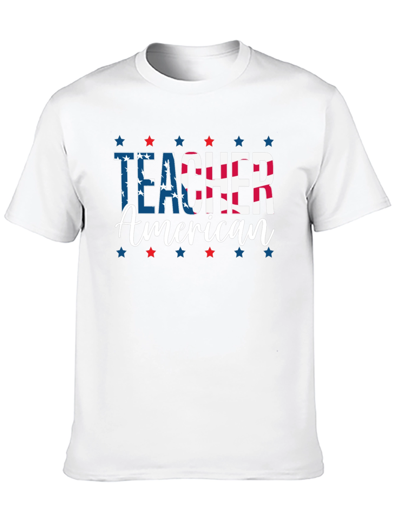 American Teacher Patriotic T-Shirt