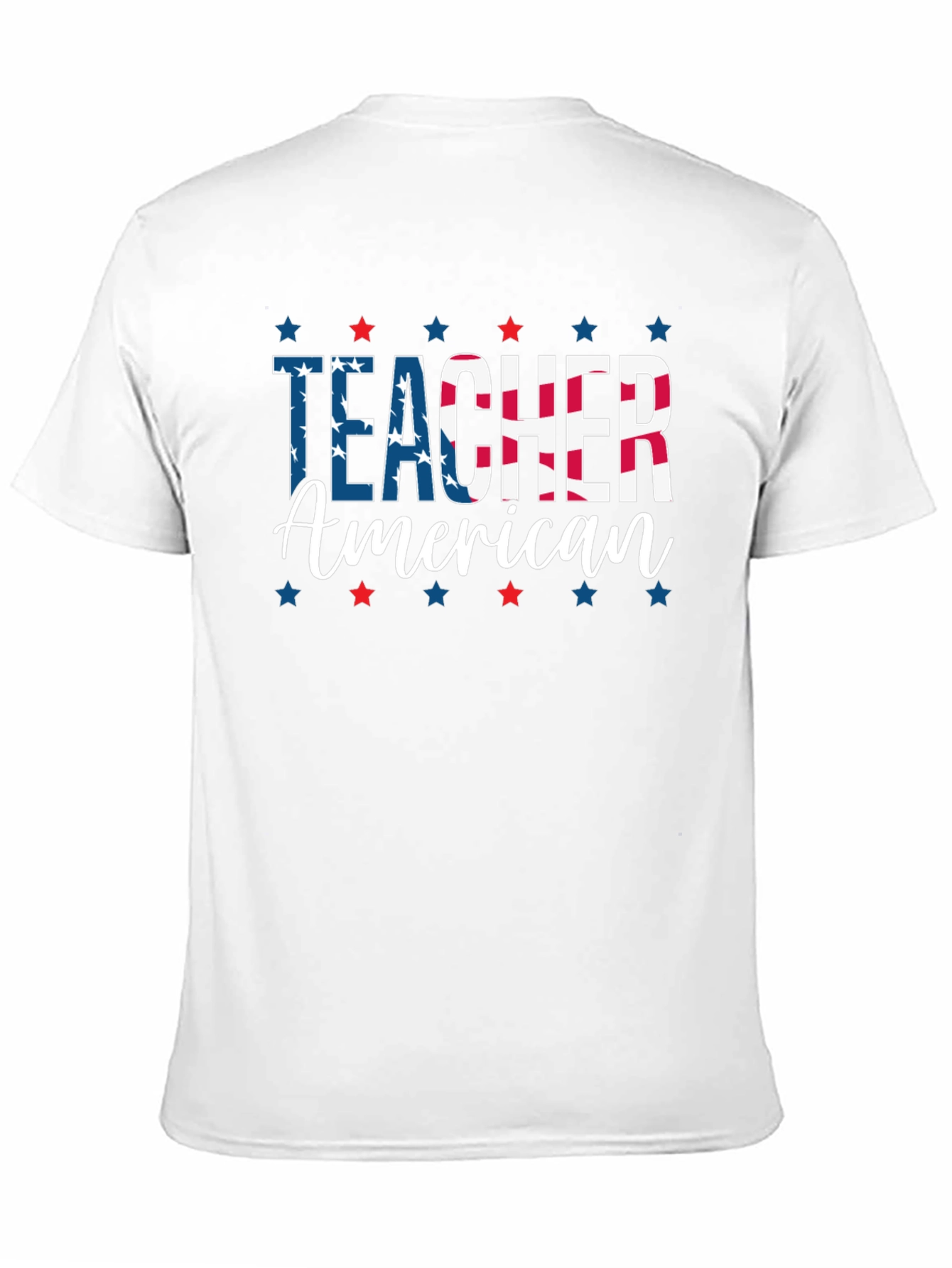 American Teacher Patriotic T-Shirt