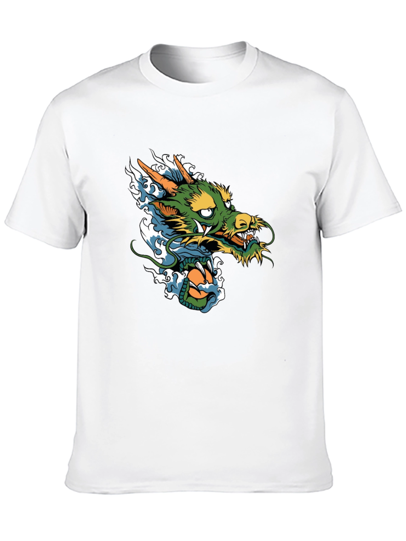 Dragon Graphic T-Shirt - Black