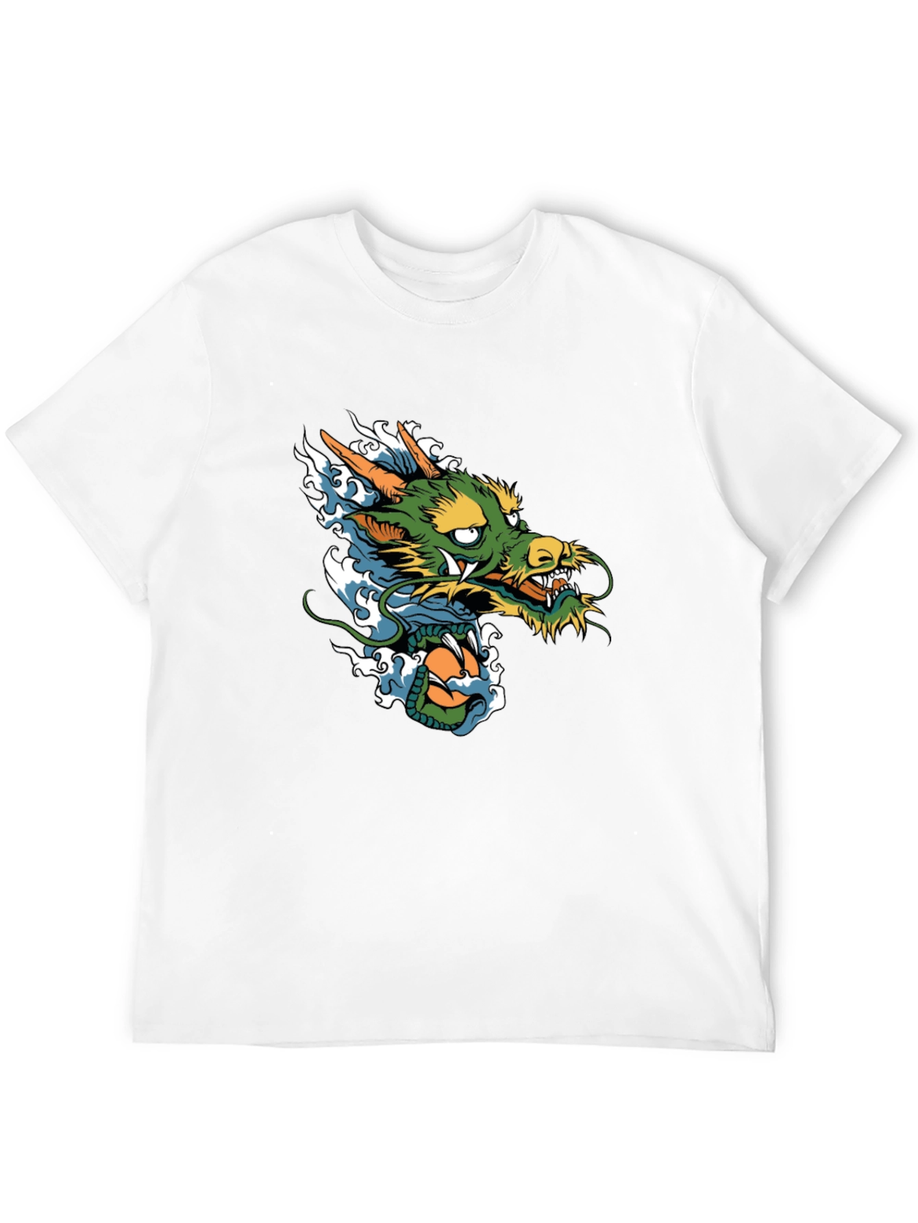 Dragon Graphic T-Shirt - Black
