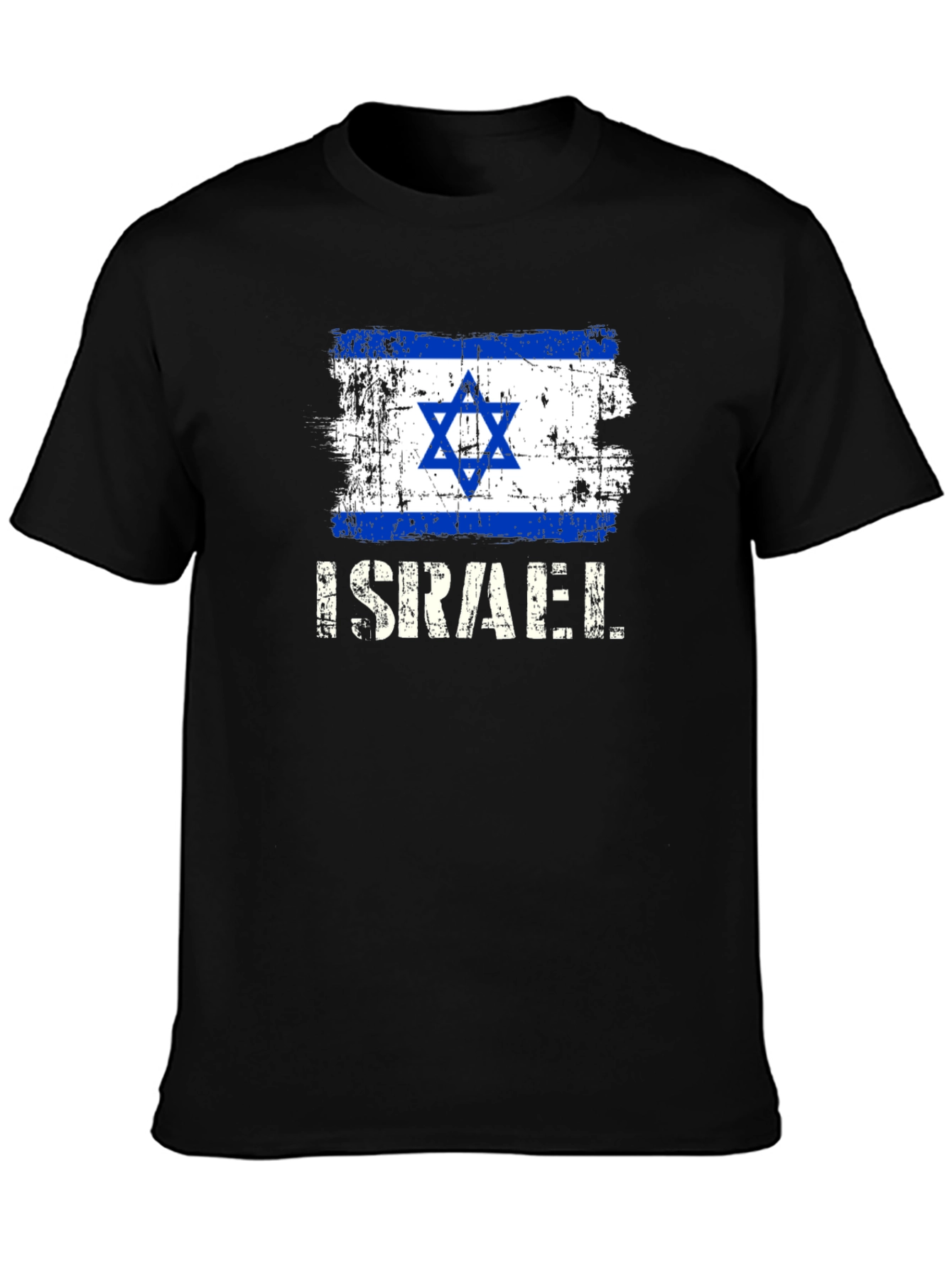 Distressed Israel Flag T-Shirt