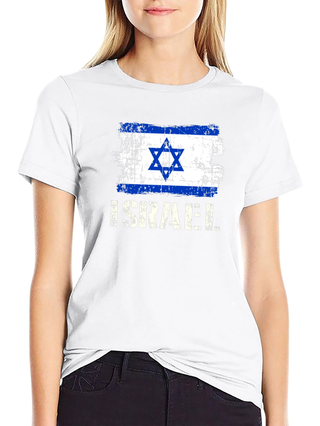 Distressed Israel Flag T-Shirt