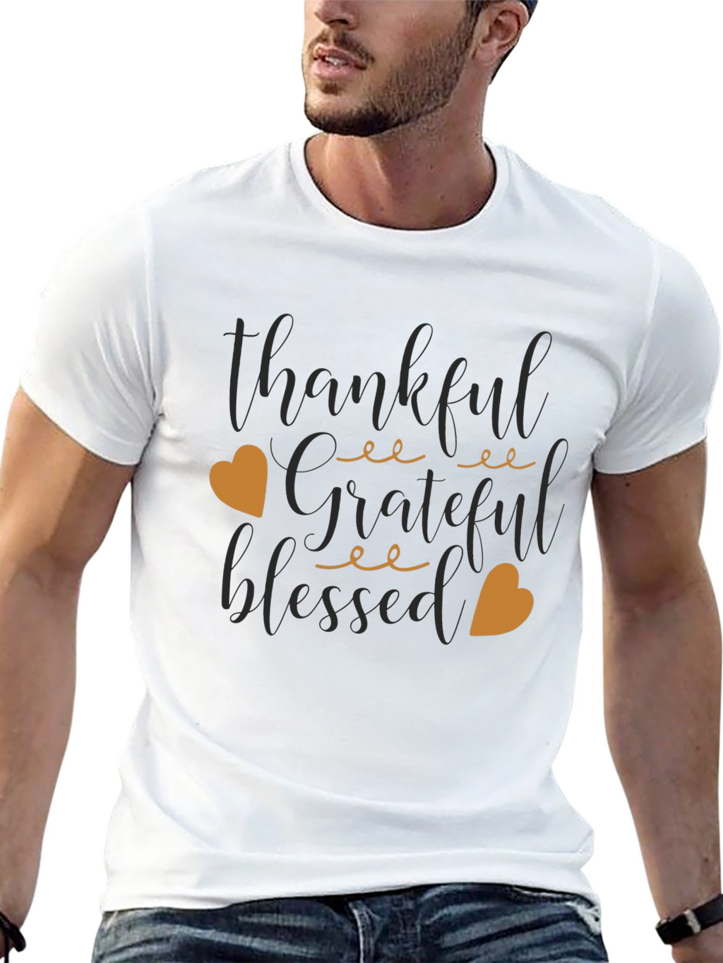 Thankful Grateful Blessed T-Shirt