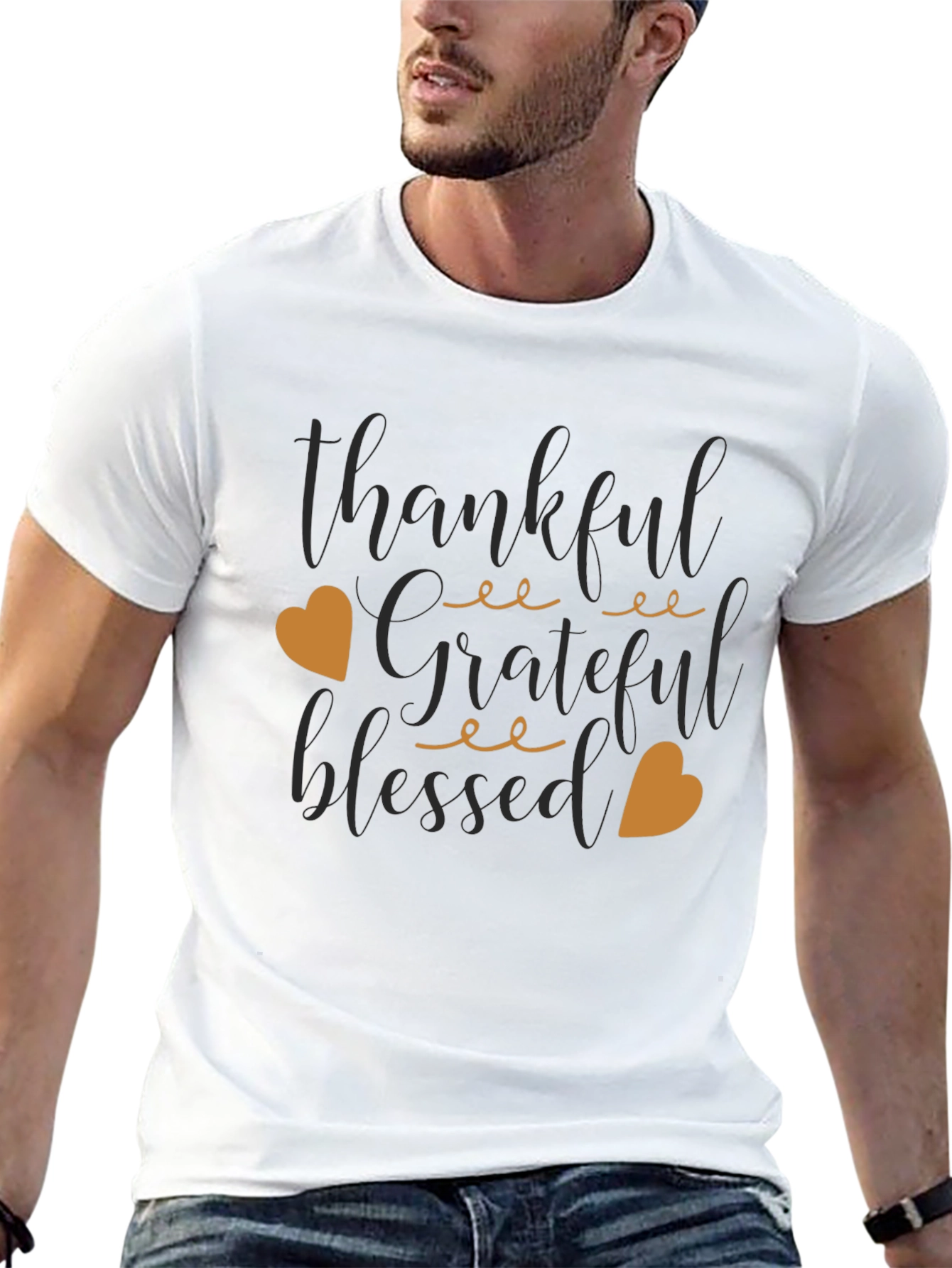 Thankful Grateful Blessed T-Shirt