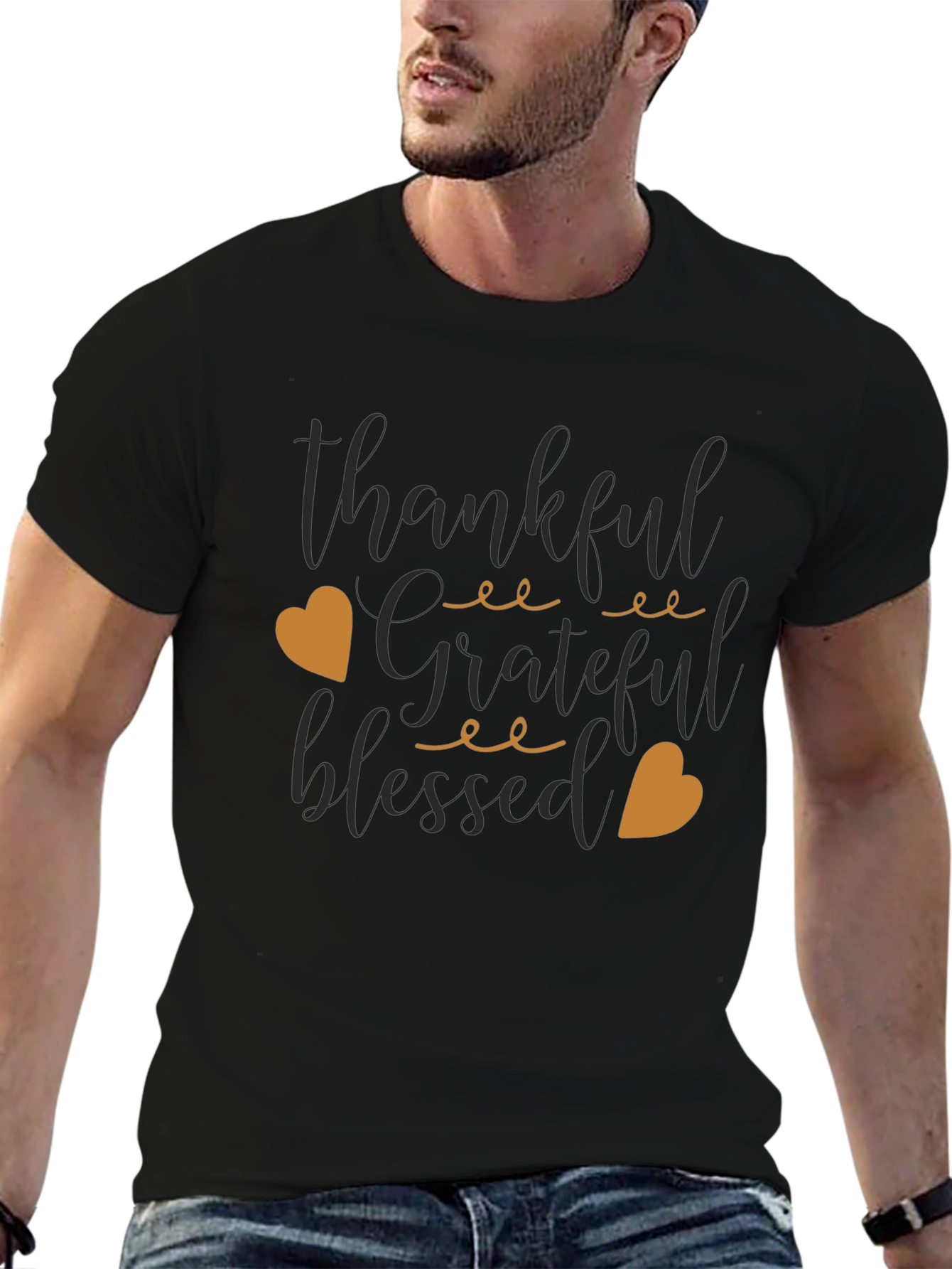 Thankful Grateful Blessed T-Shirt