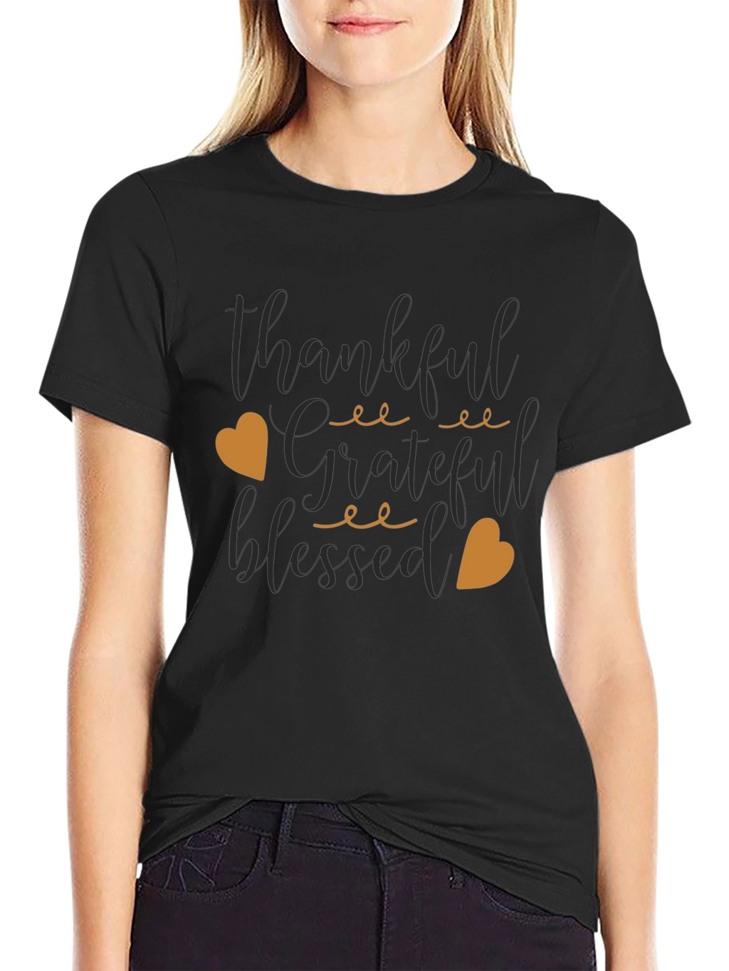Thankful Grateful Blessed T-Shirt