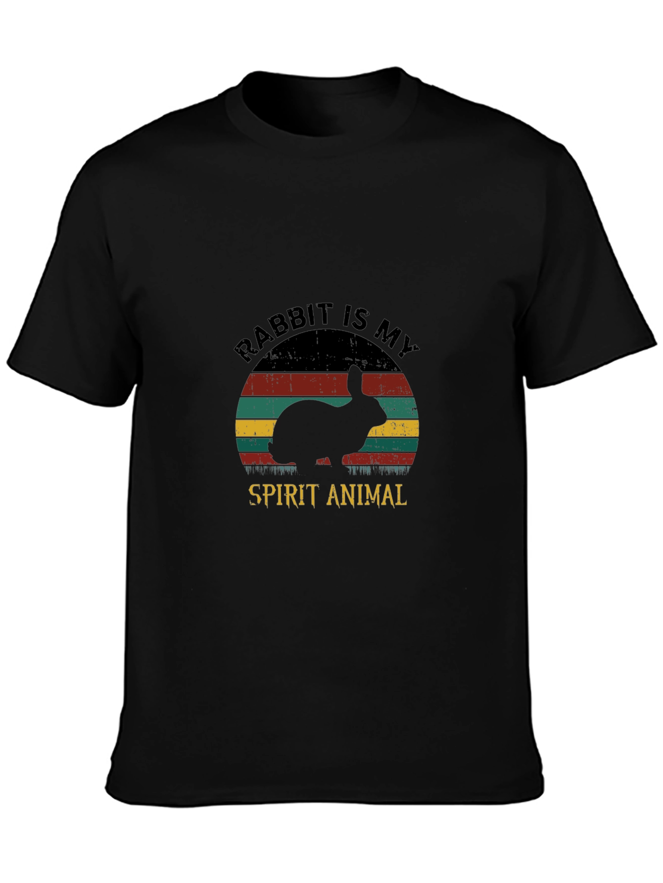 Rabbit Spirit Animal Graphic Tee