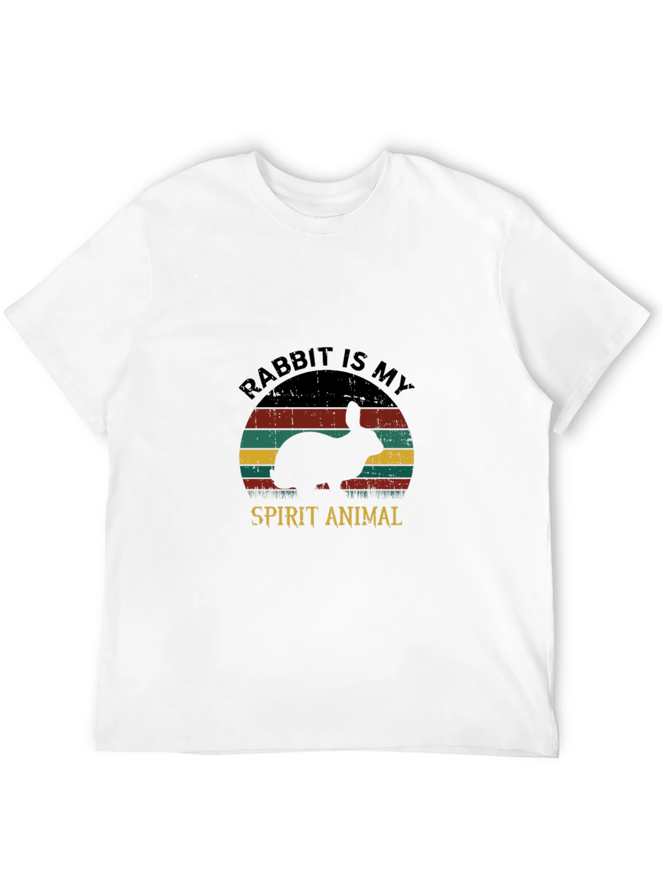 Rabbit Spirit Animal Graphic Tee