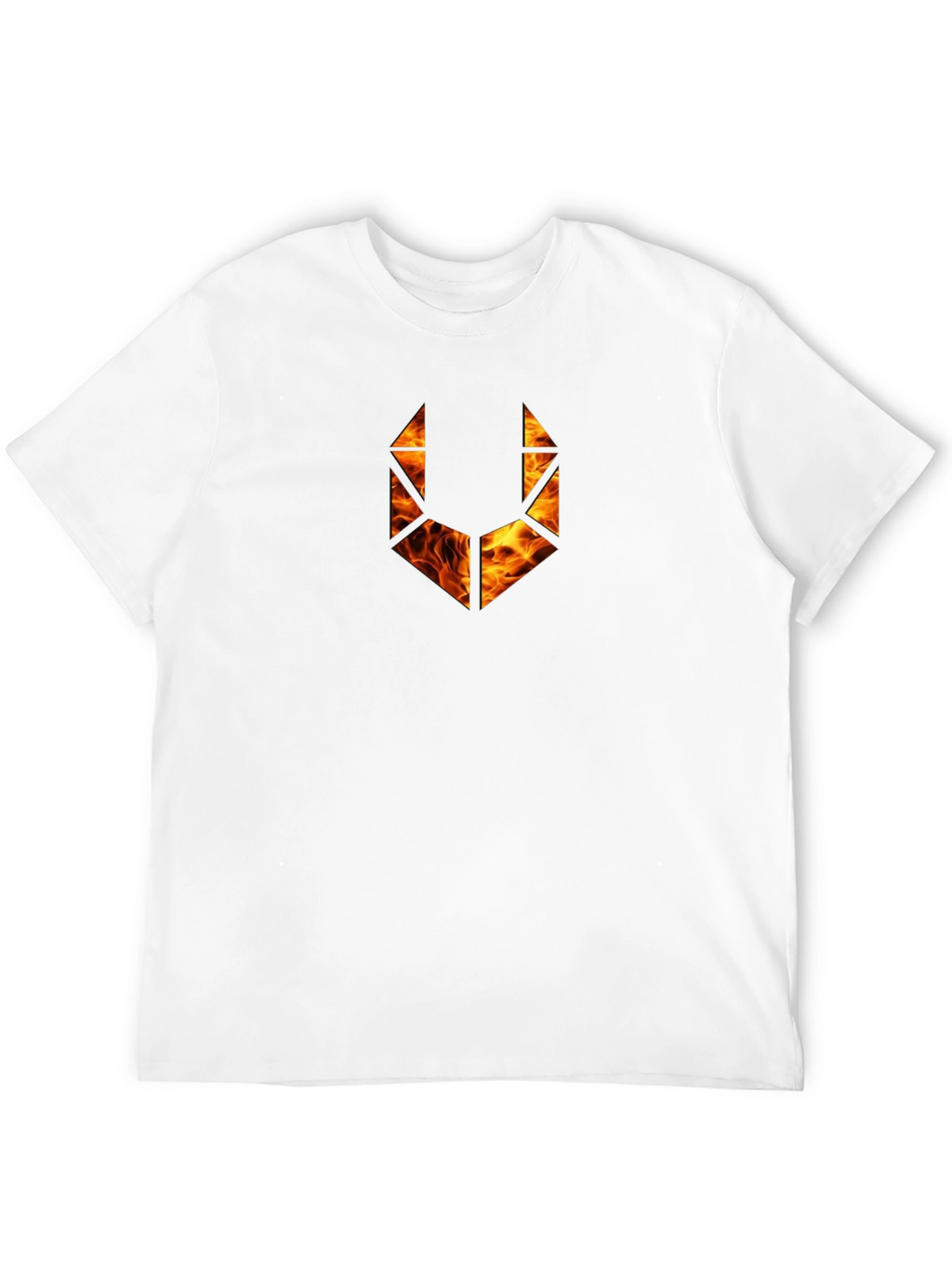 Fiery Logo Black T-Shirt
