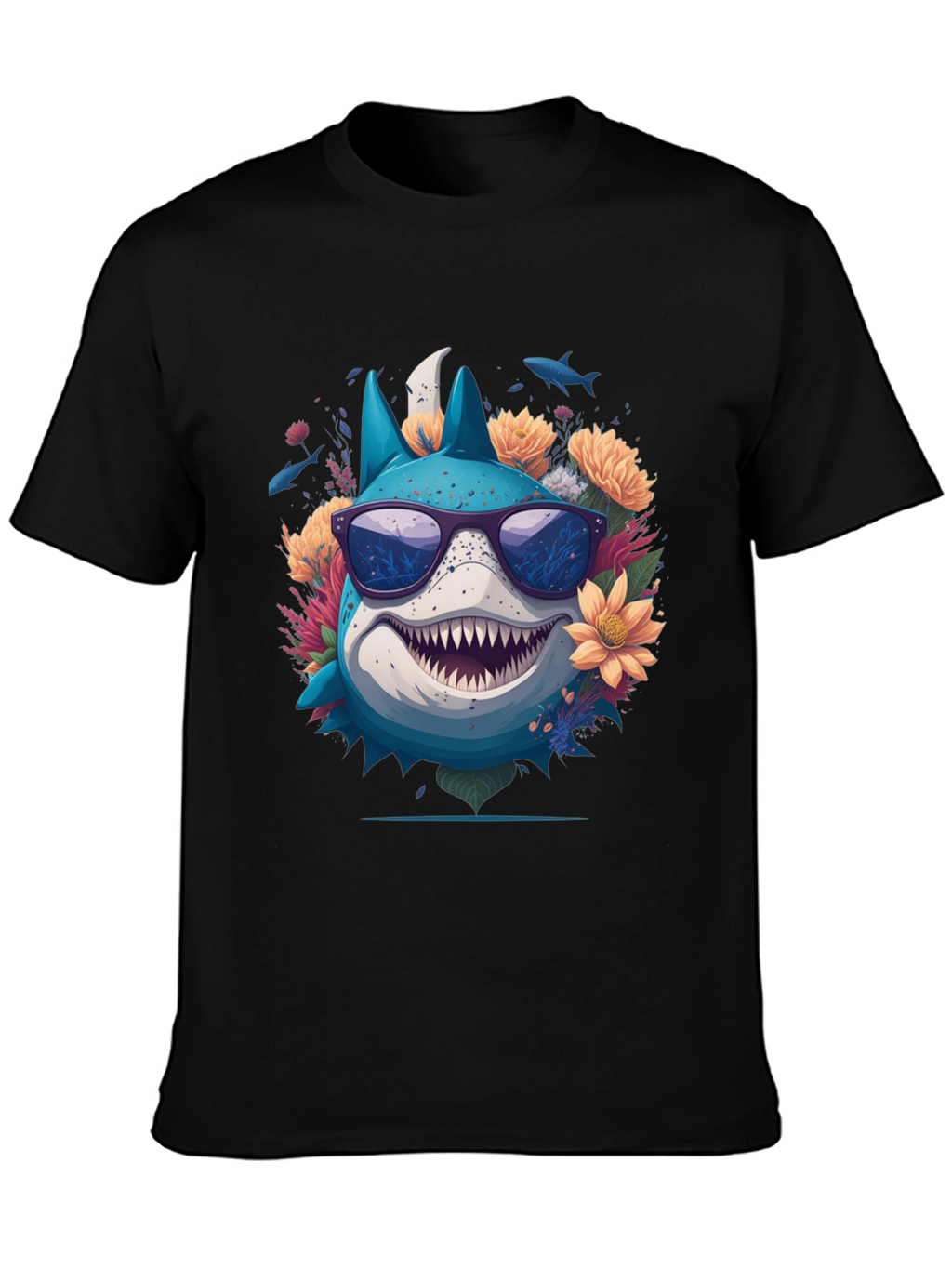 Cool Shark in Sunglasses T-Shirt
