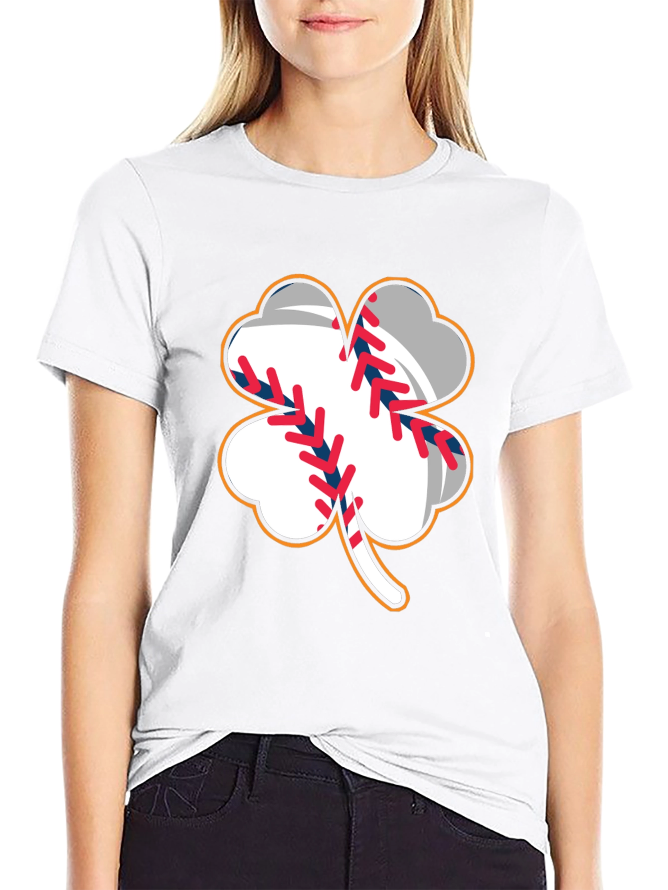 Baseball Shamrock T-Shirt St. Patricks Day