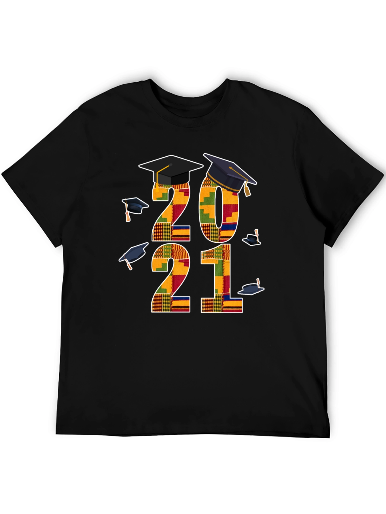Graduation 2021 Kente Cloth T-Shirt