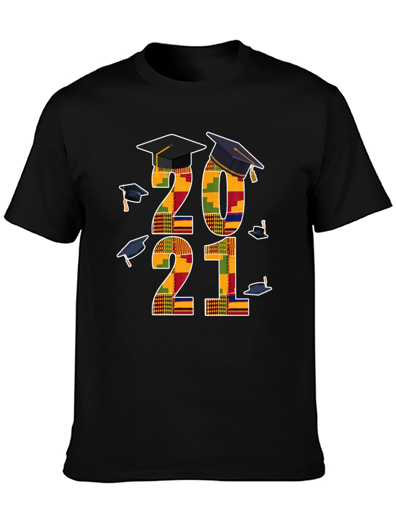 Graduation 2021 Kente Cloth T-Shirt