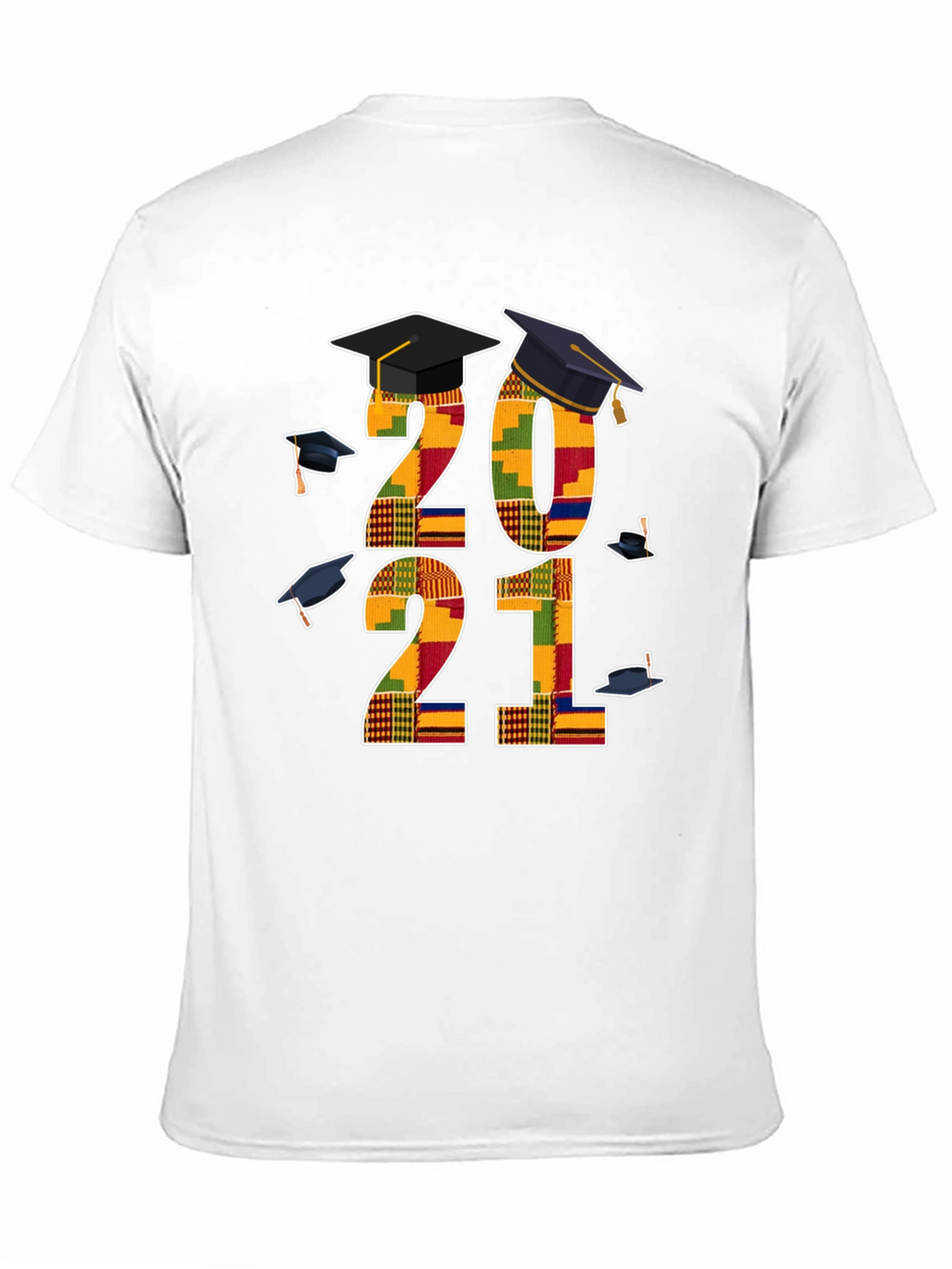 Graduation 2021 Kente Cloth T-Shirt