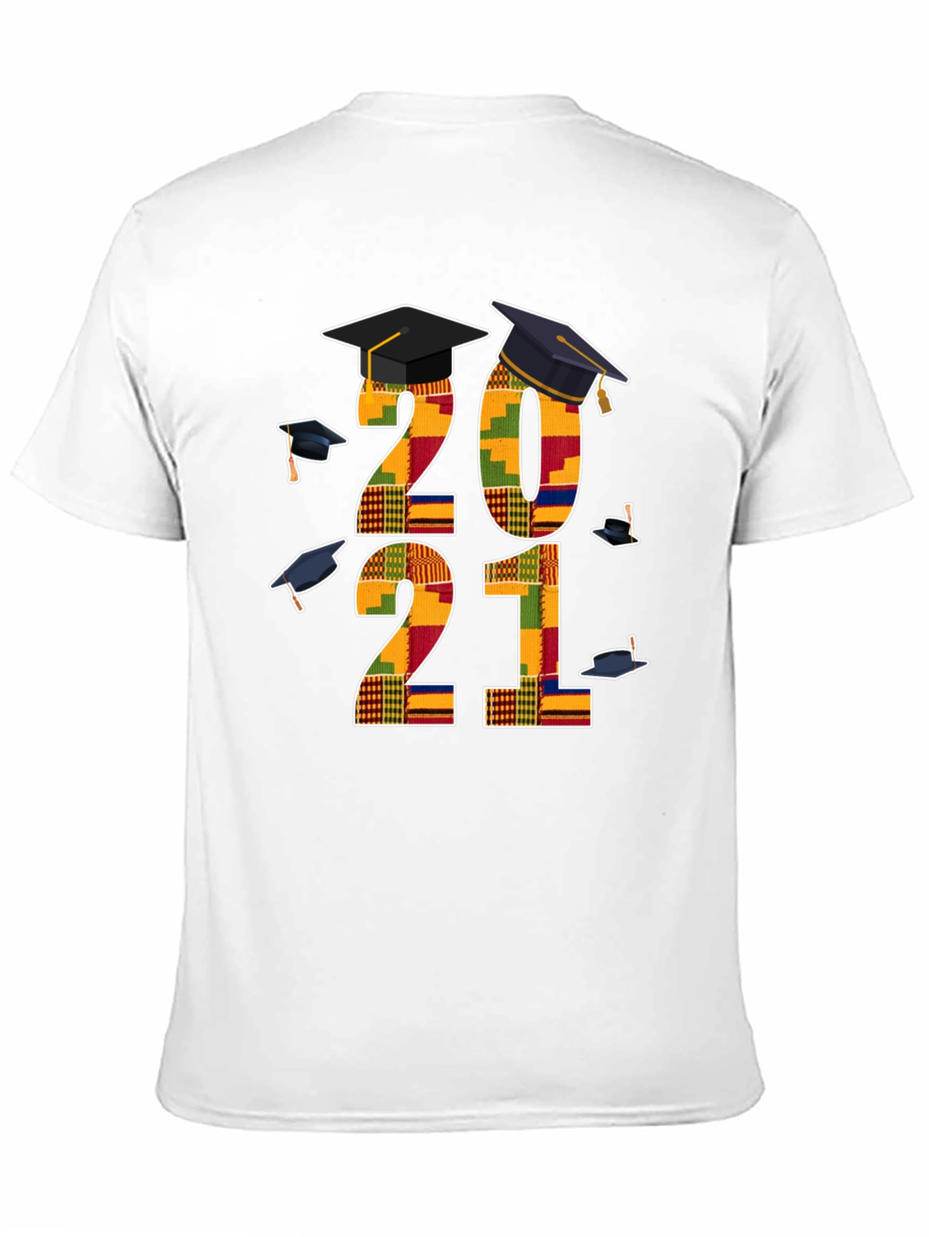 Graduation 2021 Kente Cloth T-Shirt