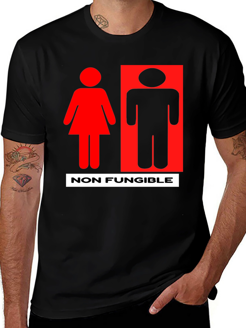 Non-Fungible Unisex T-Shirt: Modern Art Tee