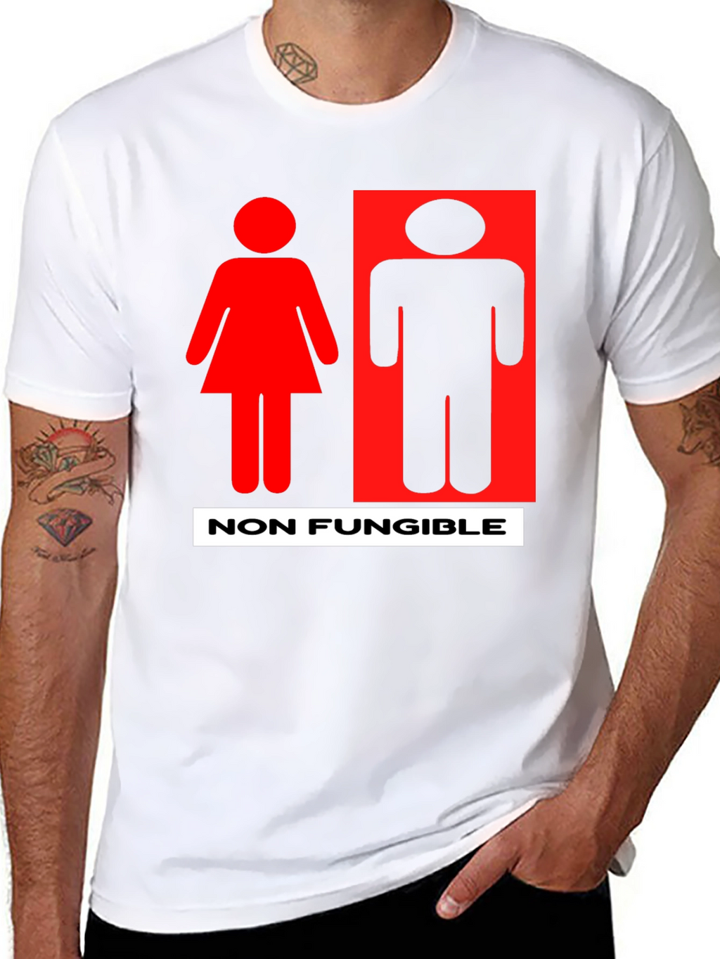 Non-Fungible Unisex T-Shirt: Modern Art Tee