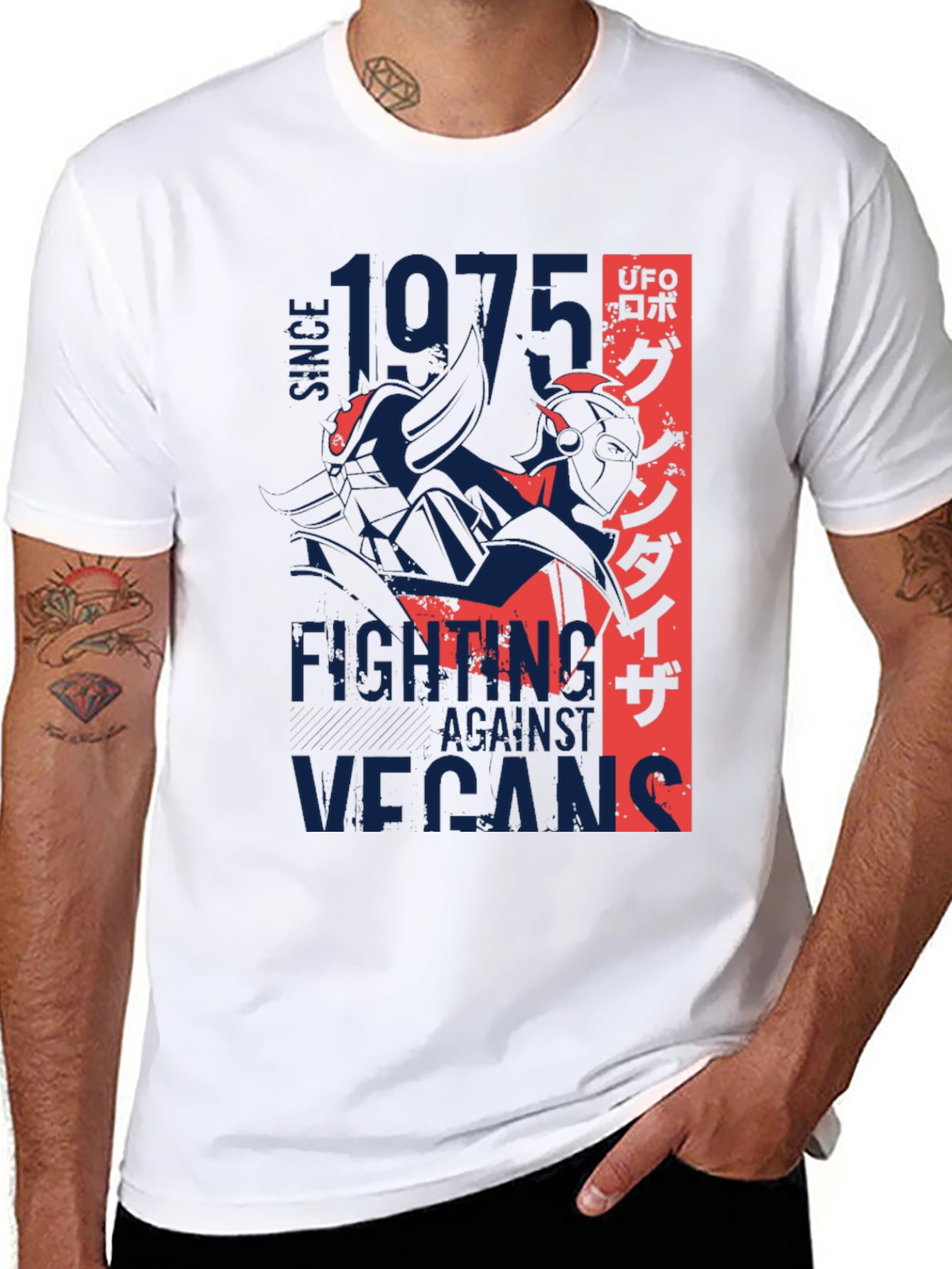 Fighting Against Vegans Since 1975 T-Shirt