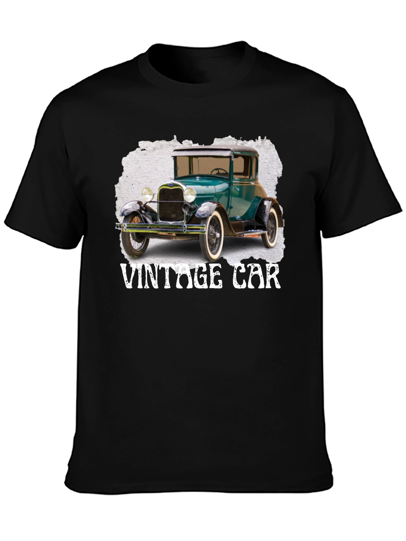 Vintage Car Graphic Tee - Classic Auto Enthusiast T-Shirt
