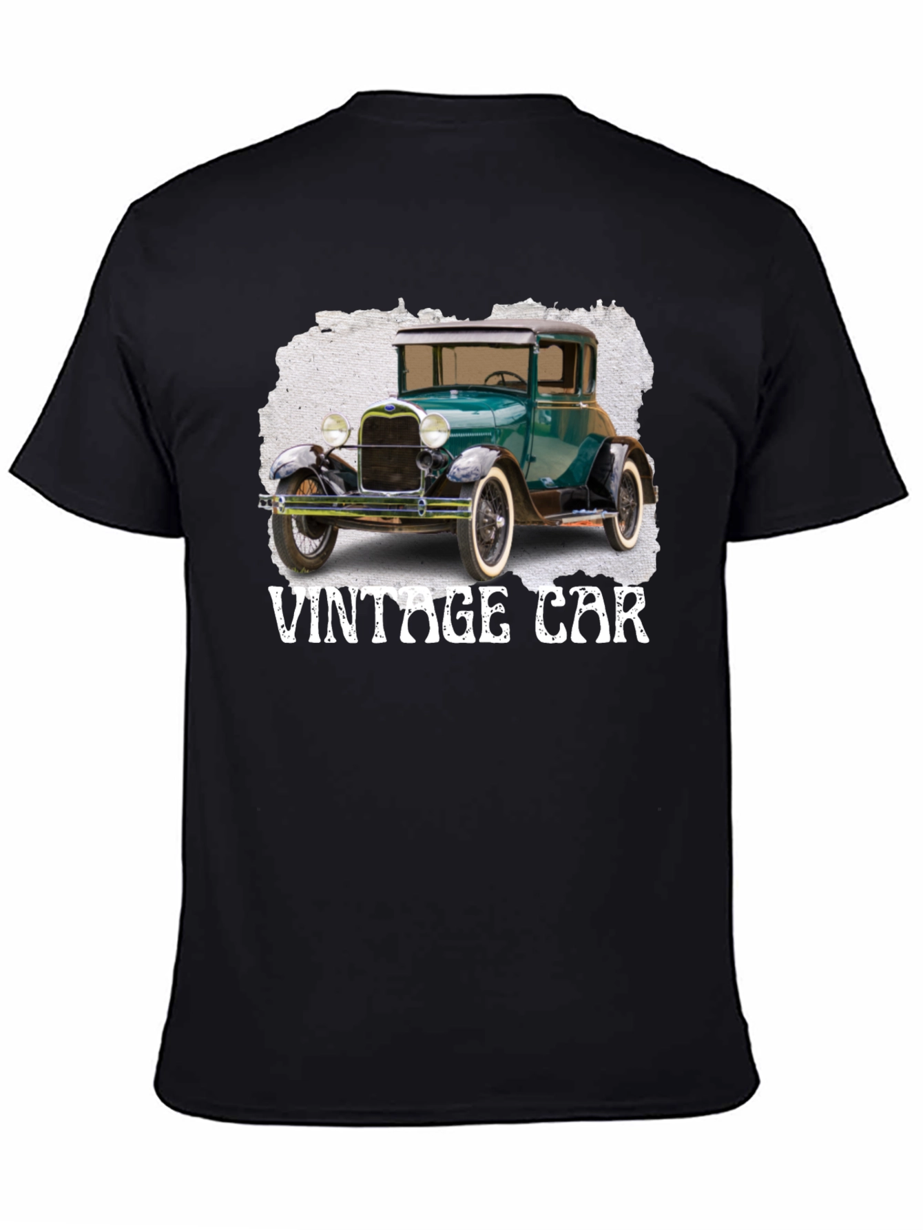 Vintage Car Graphic Tee - Classic Auto Enthusiast T-Shirt