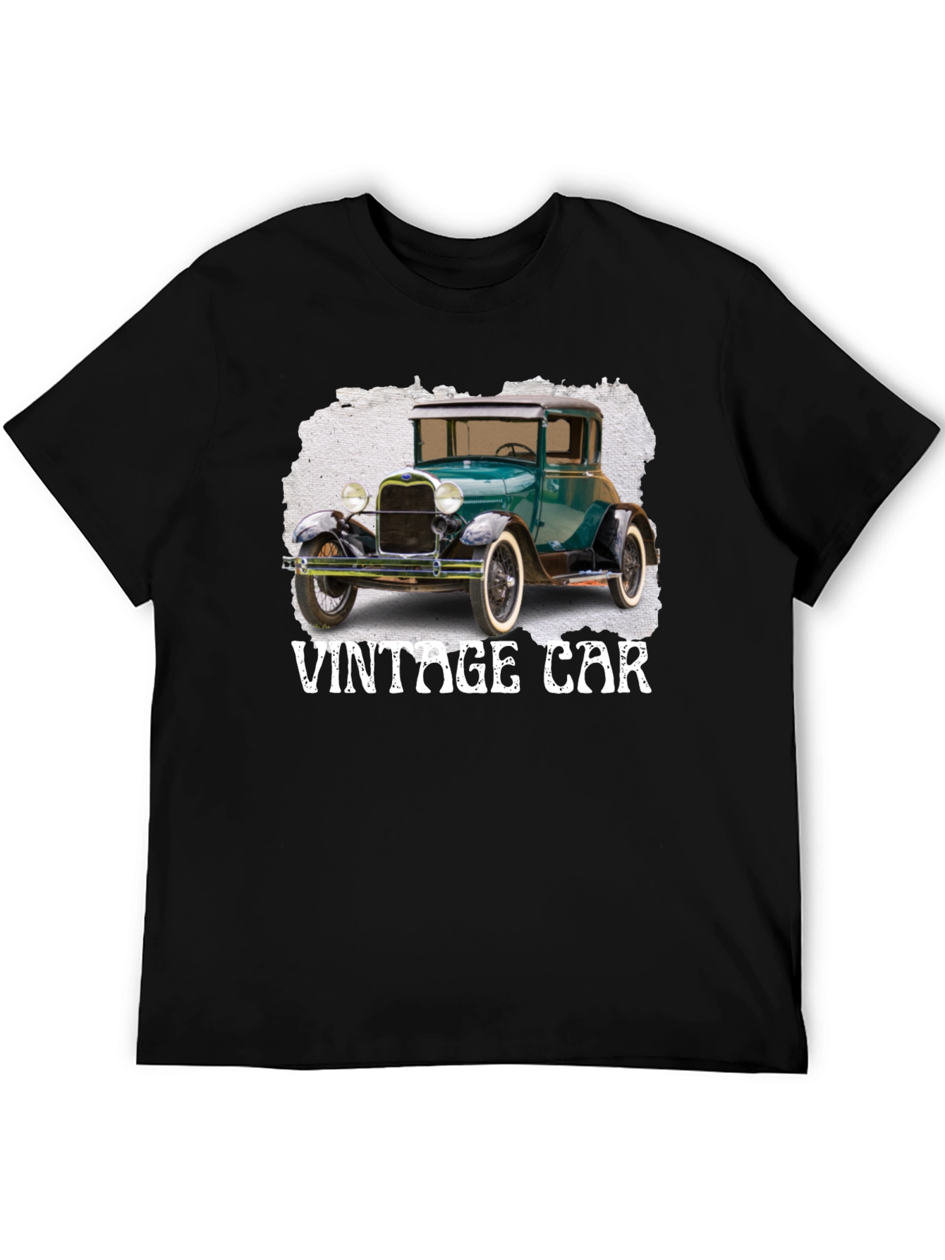 Vintage Car Graphic Tee - Classic Auto Enthusiast T-Shirt