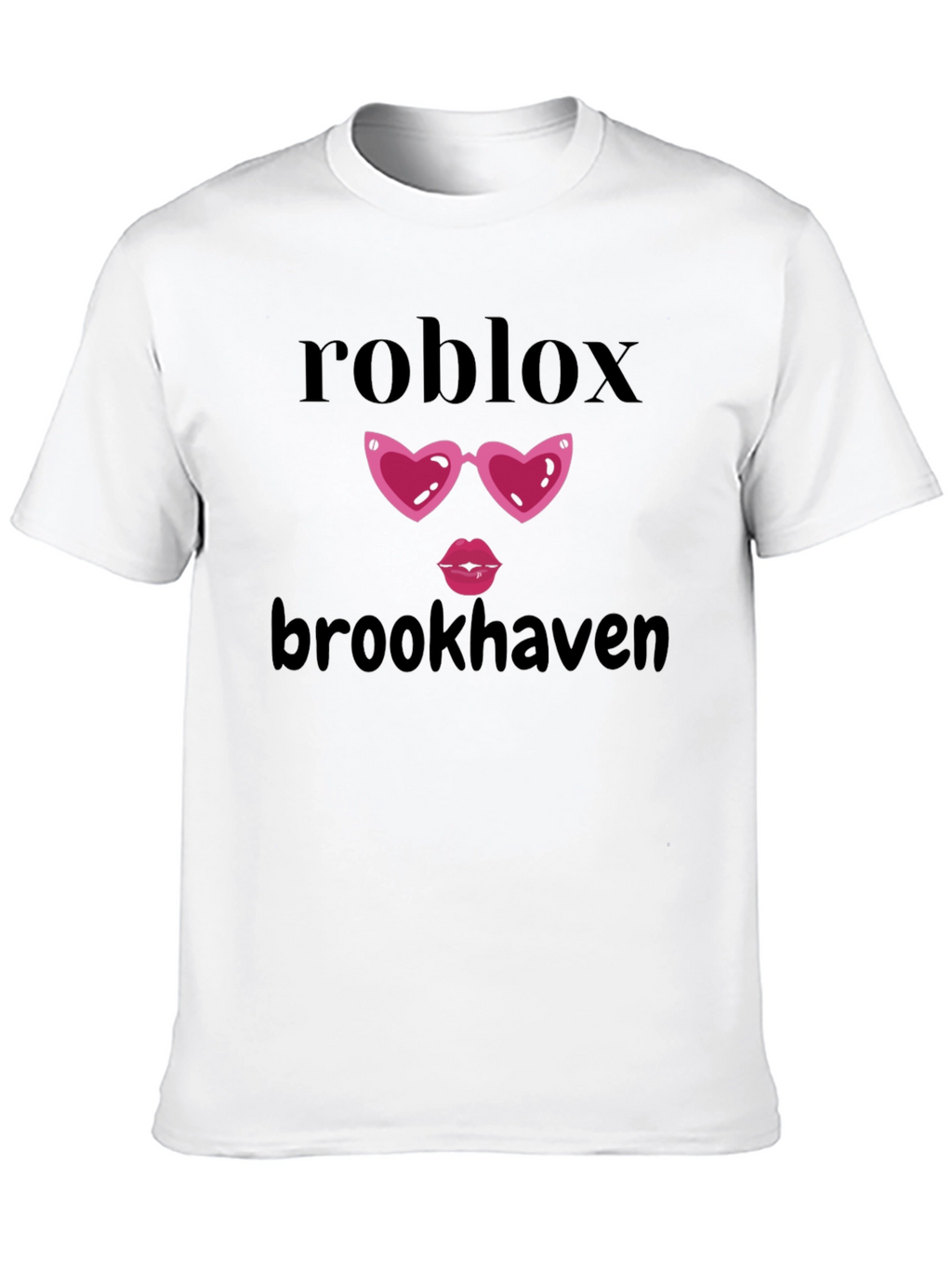 Roblox Brookhaven Heart Glasses T-Shirt