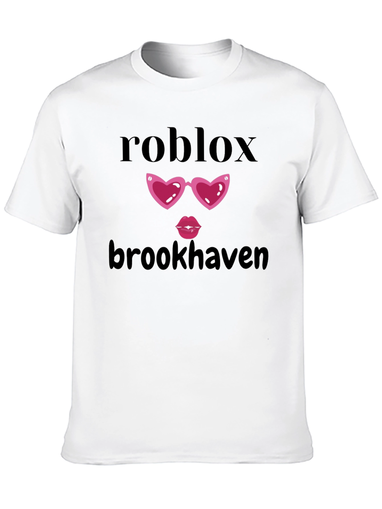 Roblox Brookhaven Heart Glasses T-Shirt