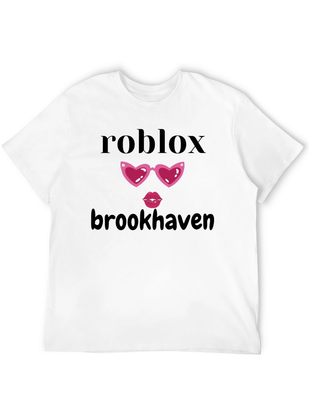 Roblox Brookhaven Heart Glasses T-Shirt