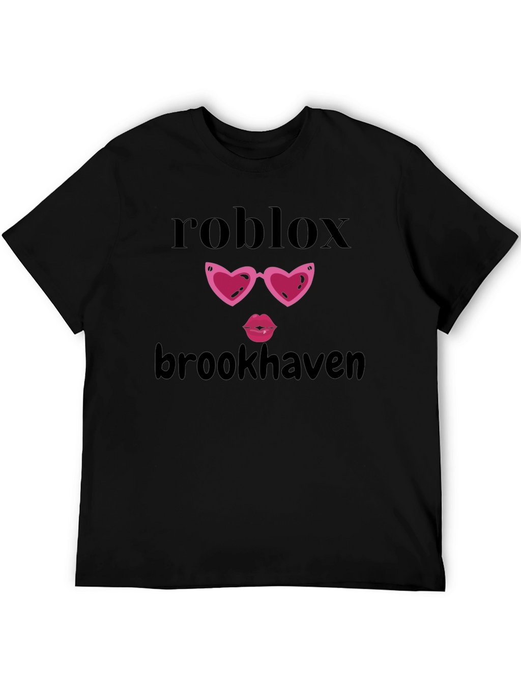 Roblox Brookhaven Heart Glasses T-Shirt