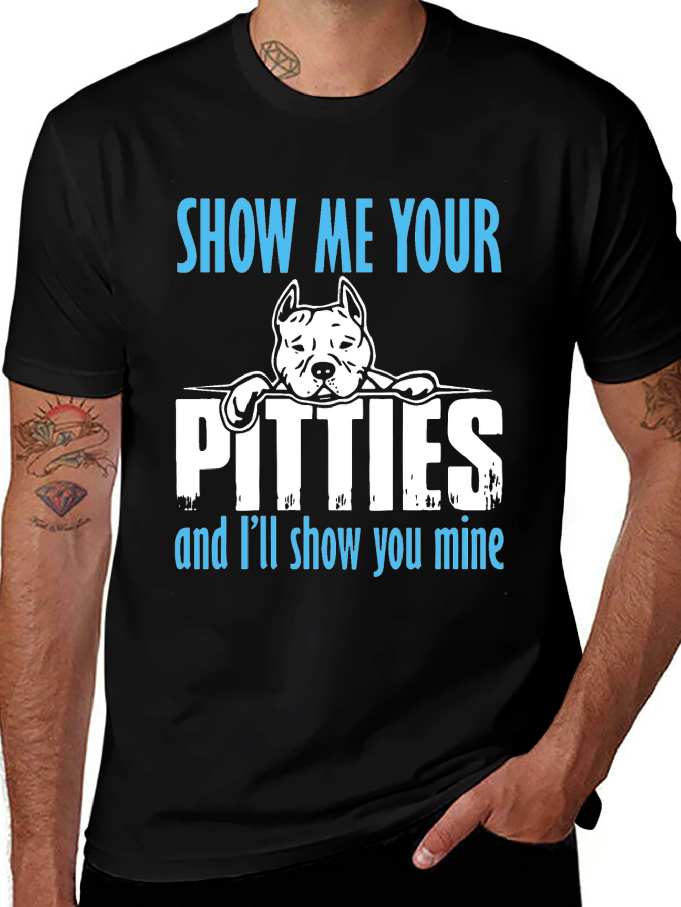 Show Me Your Pitties Graphic T-Shirt