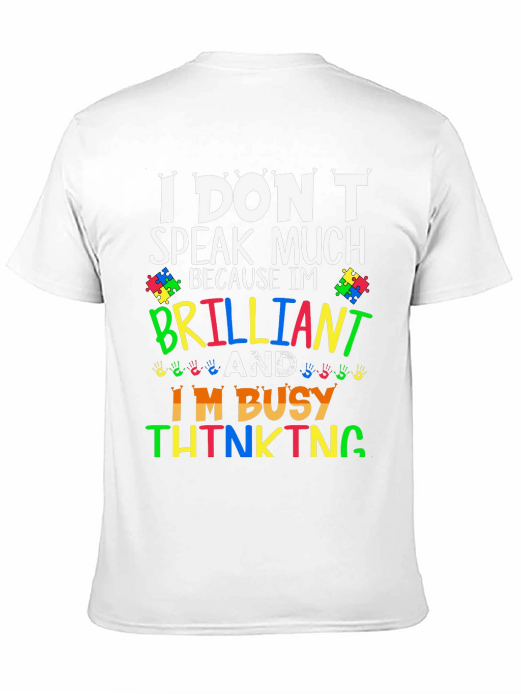 Brilliant Thinking Autism Awareness T-Shirt