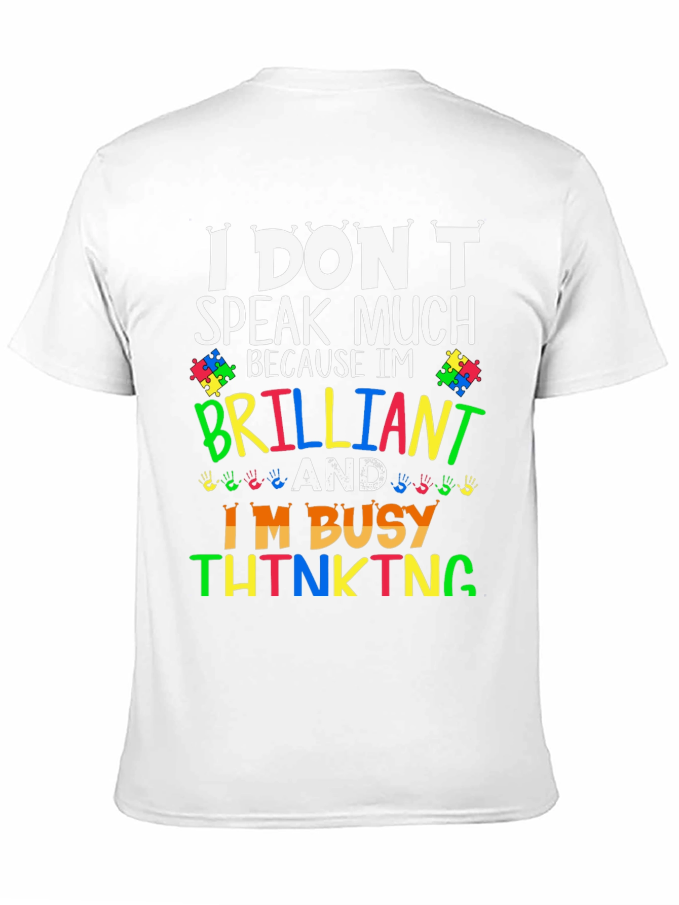 Brilliant Thinking Autism Awareness T-Shirt