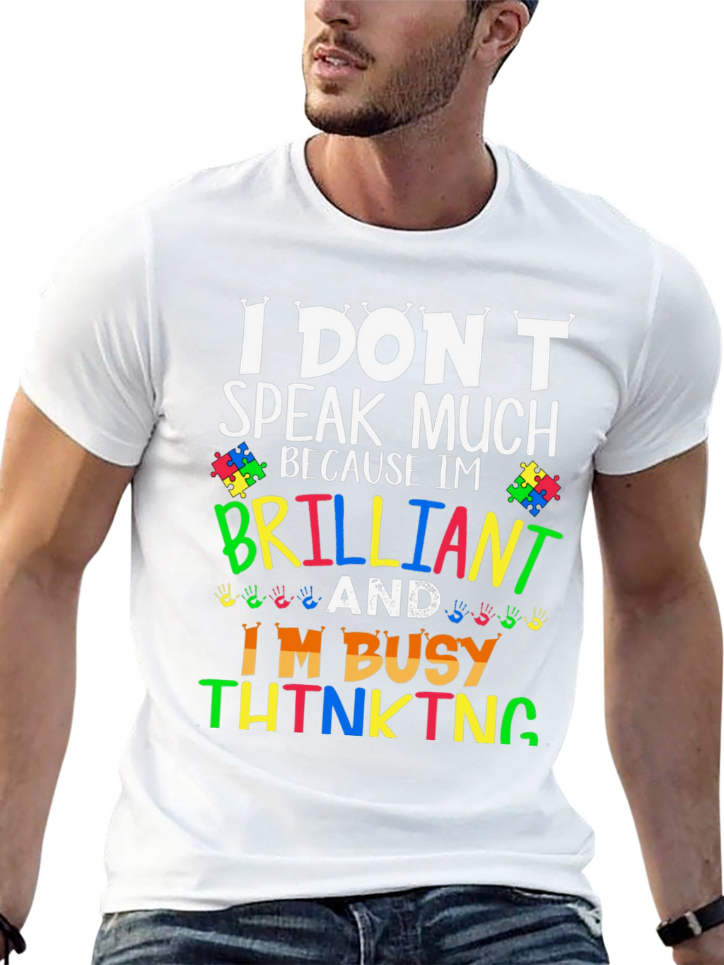Brilliant Thinking Autism Awareness T-Shirt
