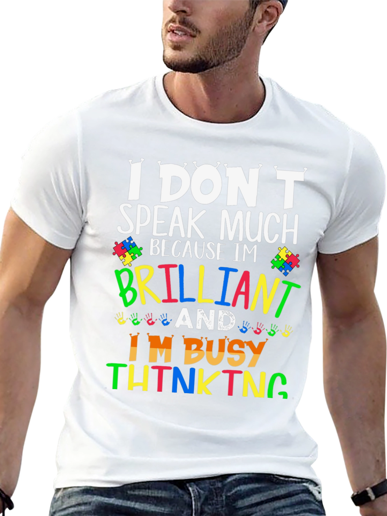 Brilliant Thinking Autism Awareness T-Shirt