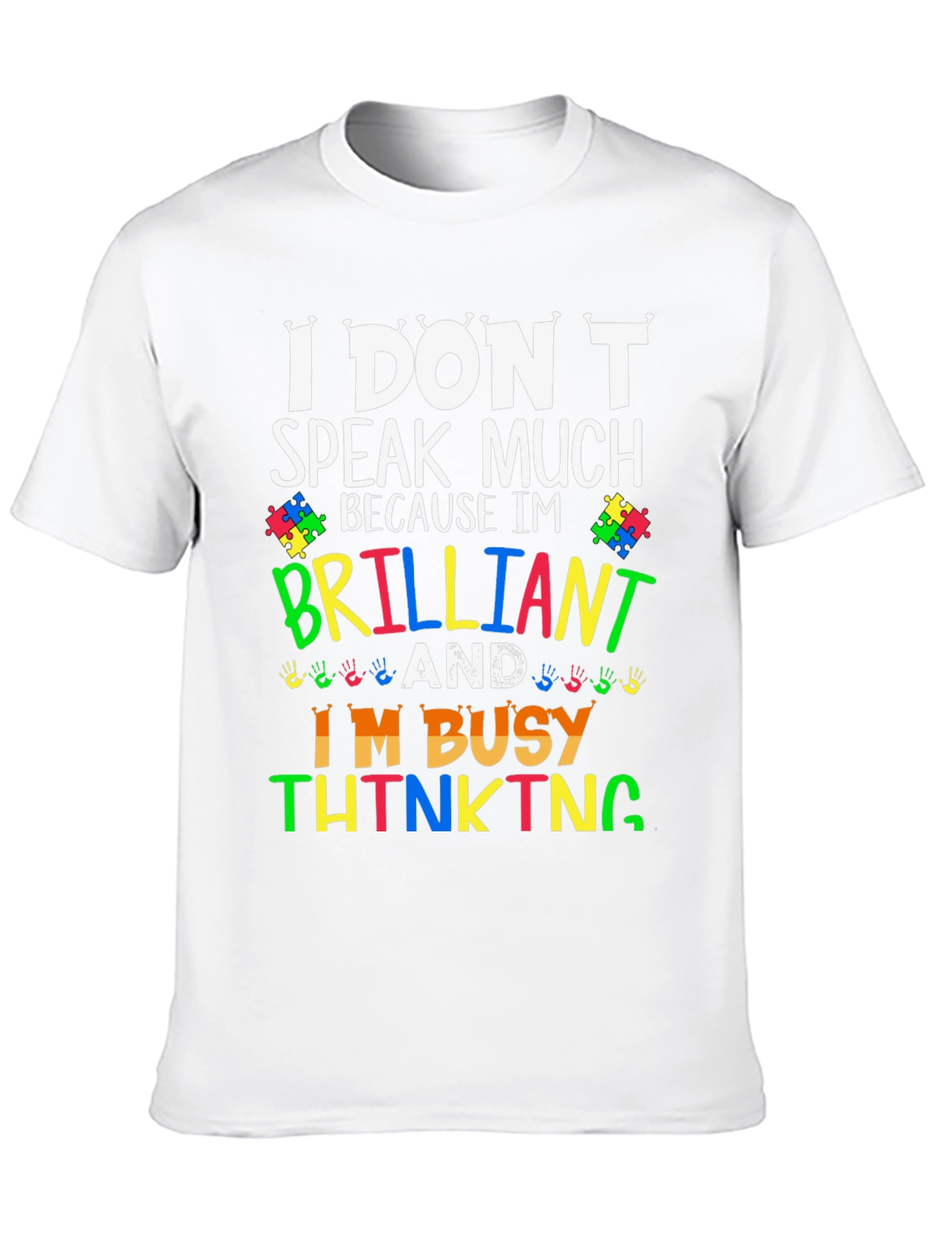 Brilliant Thinking Autism Awareness T-Shirt