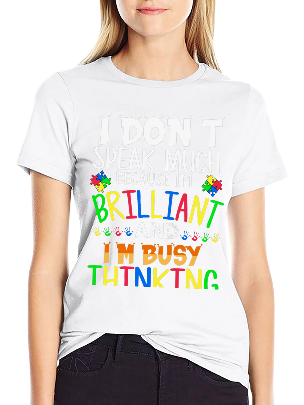 Brilliant Thinking Autism Awareness T-Shirt